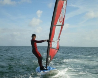  Práctica del windsurf